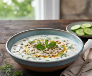 Soğuk Ayran Çorbası